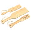 BDSM Spanking Toys with Smooth Surface Light Play Bamboo Wood Paddle Whip for Fetish Flogger Slave Fantasy Adult Erotic Sex