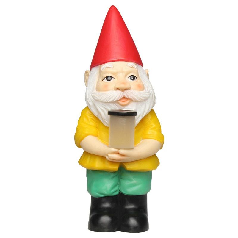 Waterproof Christmas Solar Powered Santa Claus Light Christmas Lawn Decoration Landscape Solar Plug