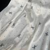 Yase Cream Polka Dot Bow Pajamas with Lace Trim - Cute and Girly Spring Collection