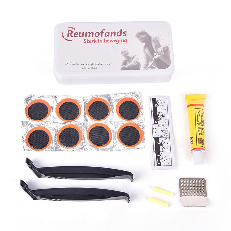 

1 Set Complete Bicycle Tire Repair Tool Kit, Portable Emergency Mountain Bike Repair Set for Cyclists[YY9]
