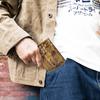 Genuine Leather Men's Wallet Leather Short Multi Card Money Bag Crocodile Patterned Pocket Wallet