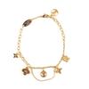 Very Good LOUIS VUITTON bracelet Bracelet Blooming gold Women M1485A Used