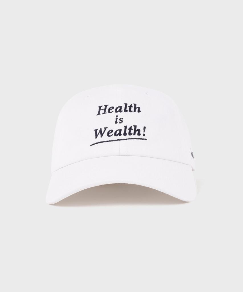 SPORTY&RICH Health Is Wealth Cap - White R265Aoh009