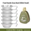 OEING Stainless Steel Camping Sierra Bowl Set