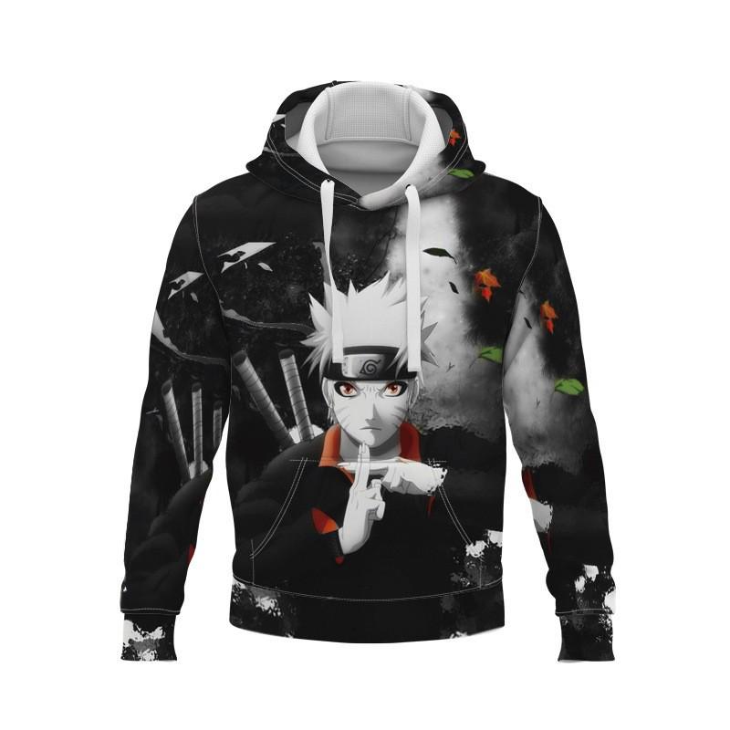 Felpa con Cappuccio Stampata 3D Unisex - Tendenza Vestibilità Larga per Primavera & Autunno 2023