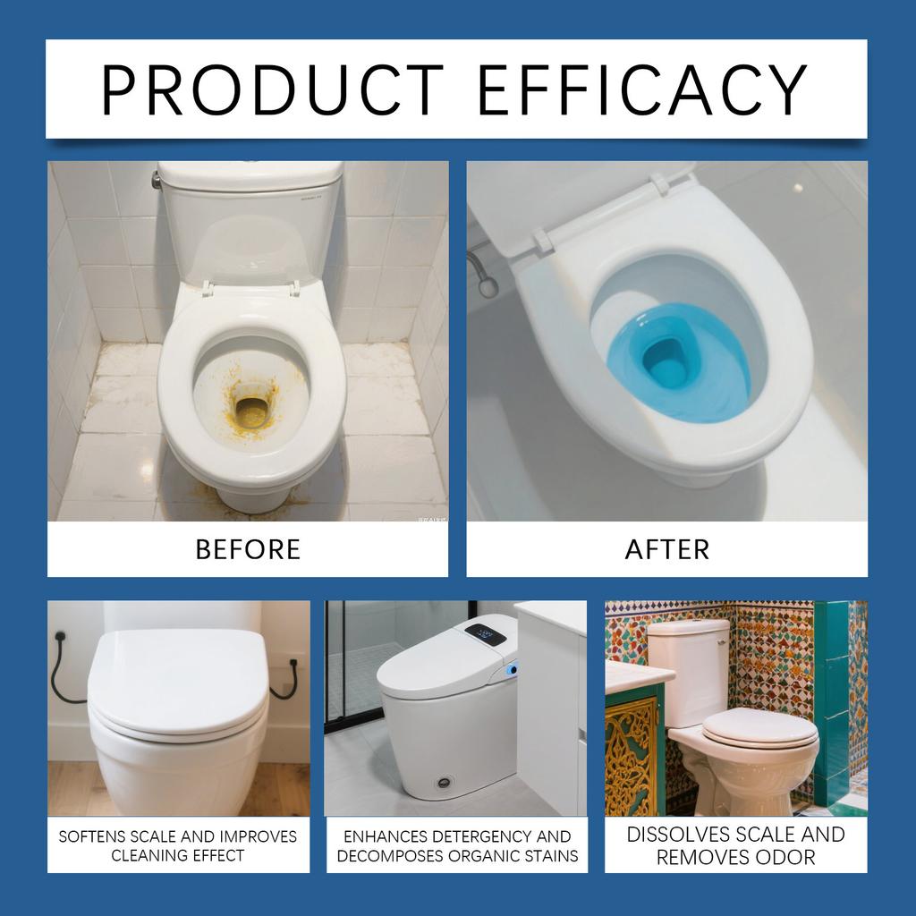 Toilet And Bathroom Toilet Bowl Stain Remover Cleaning Tablets