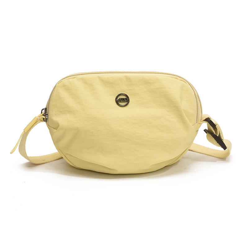 

Женская минималистичная сумка кроссбоди через плечо большой вместимости однотонная - Универсальная, легкая и высококлассная жёлтый