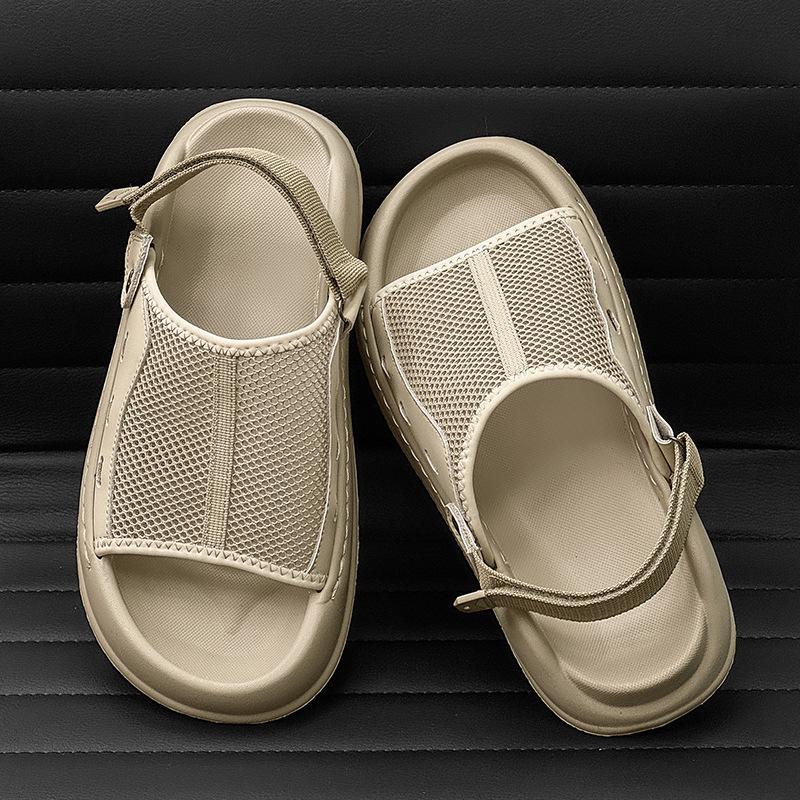 2025 Summer New Men's Comfortable Outer Wear Outdoor Casual Breathable Driving Cool Slippers 471226-J
