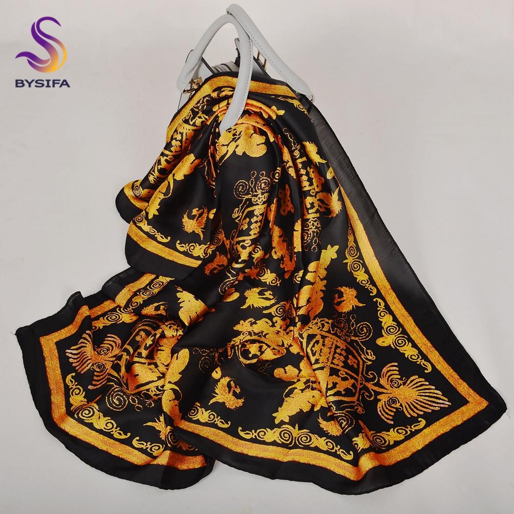 Khaki Grey Silk Shawl Scarf  Female Male Square Scarves Fall Winter Floral Design Neck Head Scarf Summer Beach Shawl
