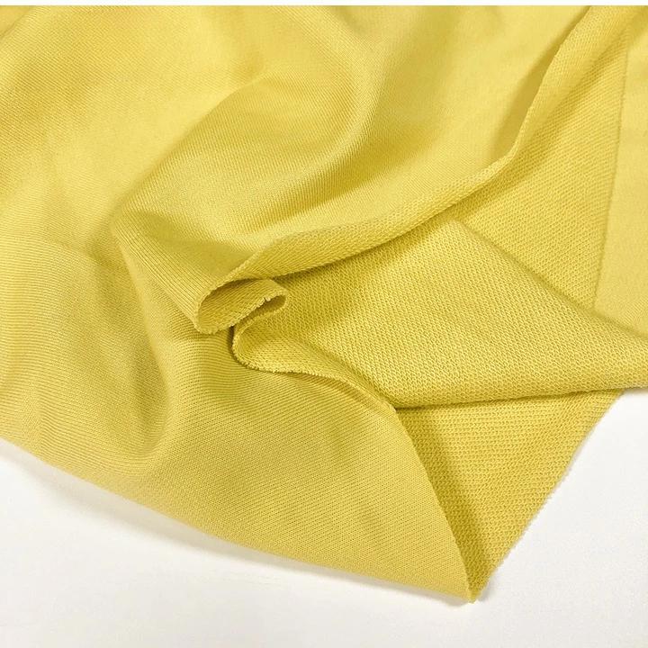 Wide 180cm French Terry Loop Cotton Knitted Fabric Abrasion-Resistant Sweatshirt Sweater Suit Sports Casual Wear Comfortable