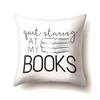 Nordic Style Ins Illustration Graffiti Polyester Pillowcase Car Decoration Home Printed Waist Rest Pillowcase