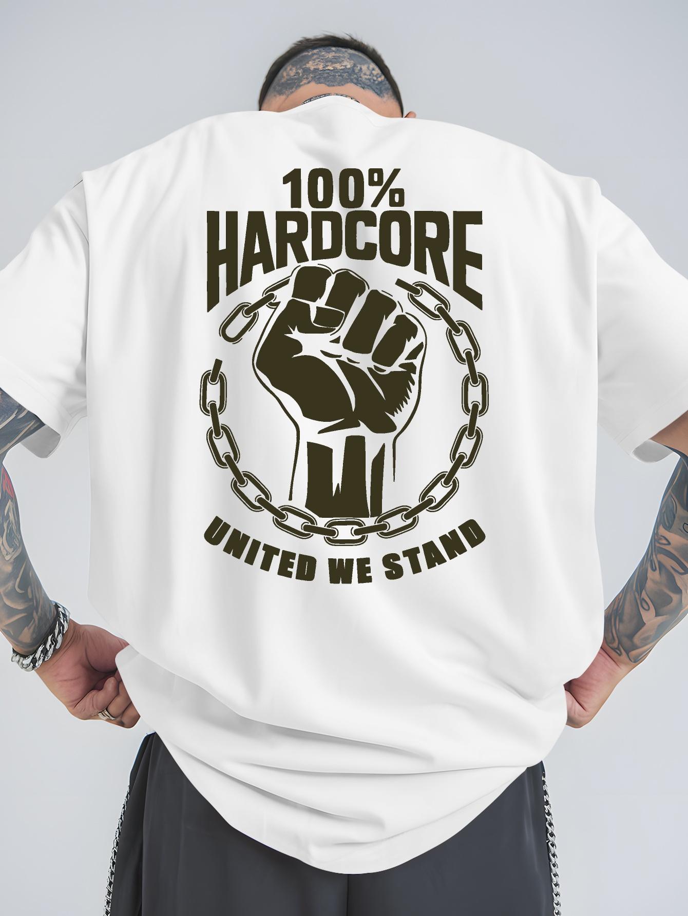 

Fist Chain Men Cotton TShirt Summer Casual Streetwear Athletic Muscle Fit White - Men s Summer Cotton Graphic Tee 5XL різнокольоровий