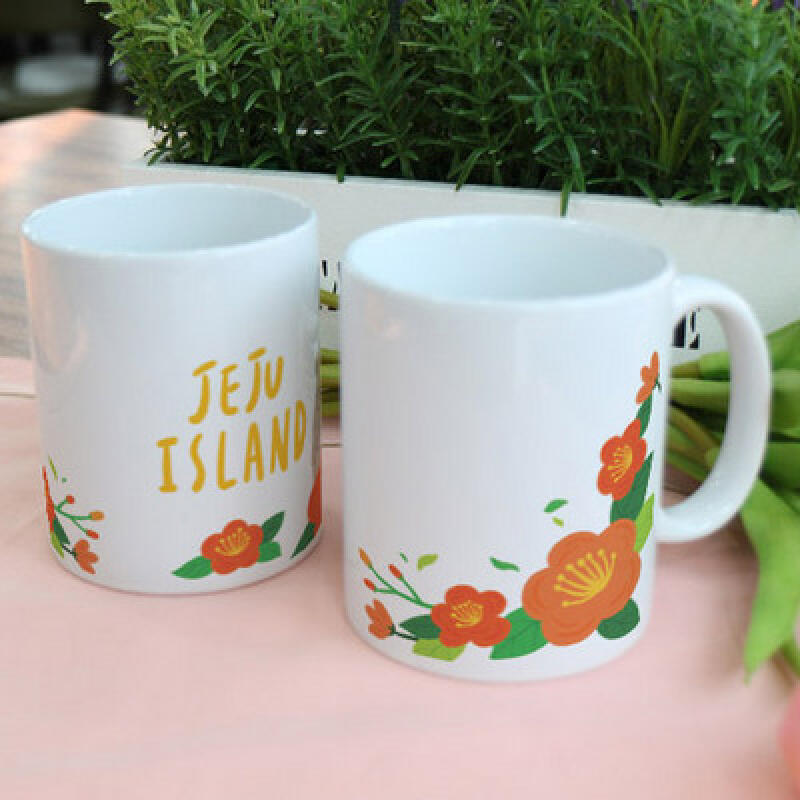 tm304-Design Mug 2p-Jeju Island Illustration 01