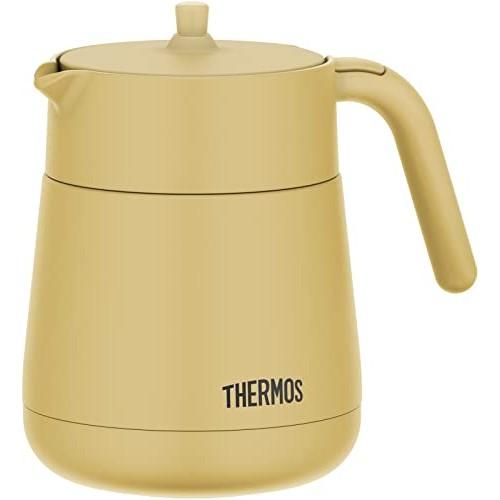 Thermos Vacuum Insulated Teapot with Strainer 700ml Beige TTE-700 BE