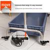 Freestanding Mop & Broom Storage Rack