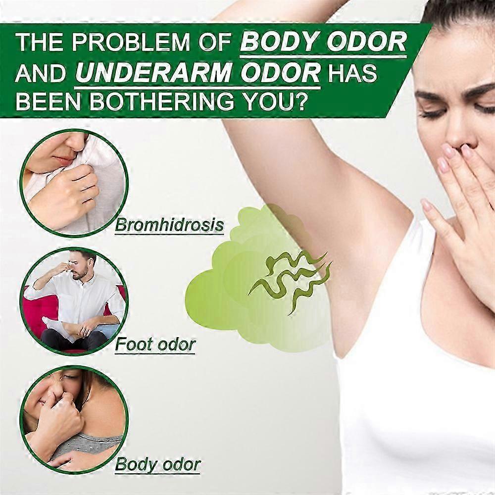 2X Underarm Care Odor Cream Deodorant Cream Herbal Body Odor Cream Remover