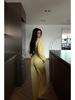 European Casual Women's Sexy Zipper Cardigan & Lace-Up Pants Set - Spring/Autumn Wear