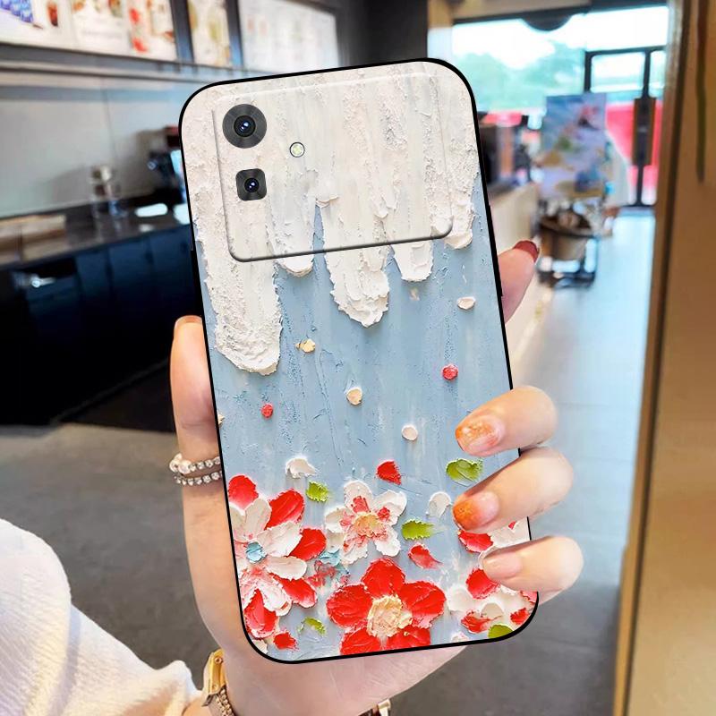 For Cubot Note 21 Case Cover Note21 Stylish Painted Silicone TPU Soft Funda For Cubot Note 21 Phone Cases shockproof Shell