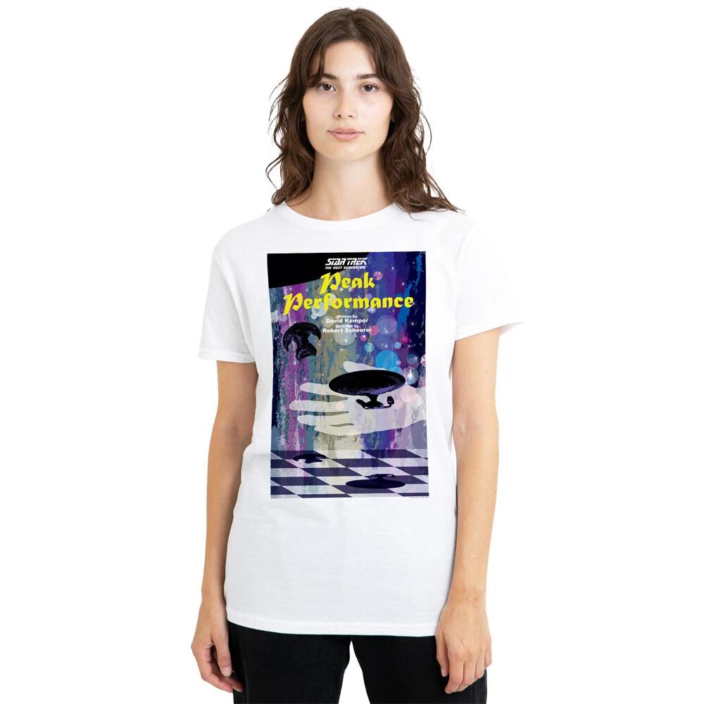 Star Trek TNG Season 2 Episode 21 Ladies T-Shirt S-2XL, White 2XL