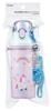 Skater Water Direct Dishwasher Made In Little Unicorn Children's Bottle, 480ml, Drinking, Plastic, One-Touch Operation, Safe, Japan, Design, Girls',