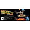 Aoshima Bunka Kyozai (AOSHIMA) Movie Mecha Series No. 13 Back To the Future Pullback Part 3 Time Machine 1/43 Scale Plastic Model