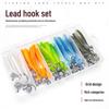 Lead Head Hooks Soft Lure Set - 26/56/67 Pieces Fishing Accessories