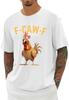 Funny F Caw F Chicken FCAWF Chicken TShirt Men Women Funny Cotton Tee Shirt Crew Neck Short Sleeve T Shirts Gift Idea Clothes