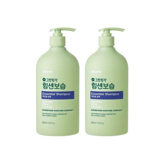 Greenfinger Power Moisturizing Essential Baby Shampoo (500g X 2EA)