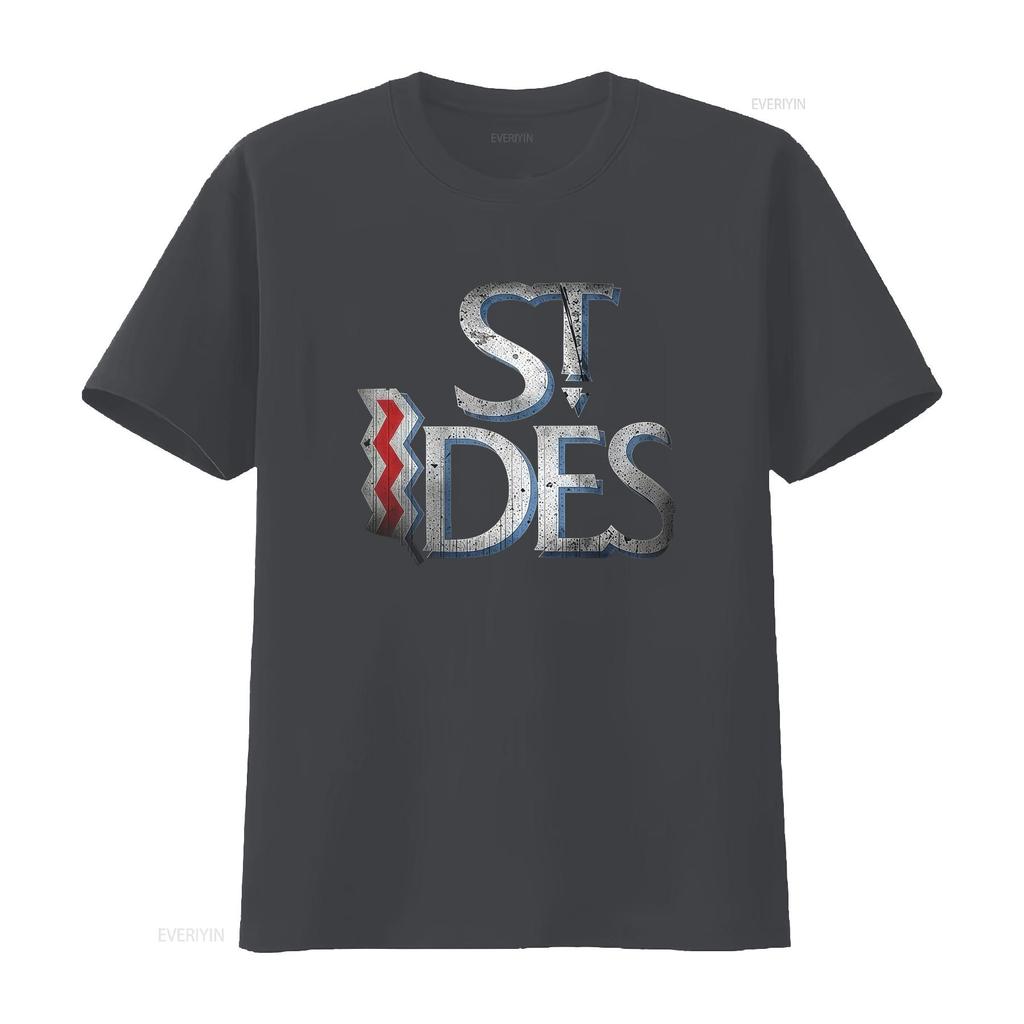 St Ides Malt Liquor T Shirt for Men Stylish Black Design with Bold Typography vintage Washed Top For Everyday Wear graphic