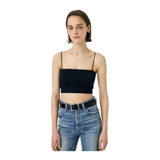 [Mousy] SQUARE NECK PLAIN Camisole 010IA180-3721 Women s