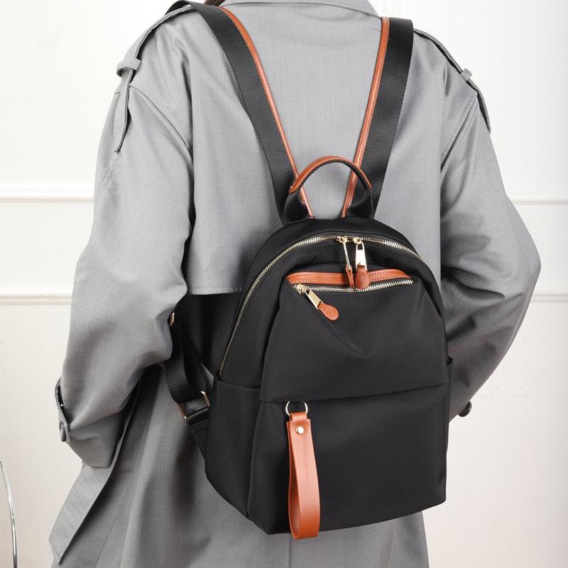 Αδιάβροχη Ελαφριά Σακίδιο Πλάτης από Ύφασμα Οξφόρδης Γυναικείο Ντιζάιν Νίκας Αίσθηση Casual Σακίδιο Πλάτης Μόδα