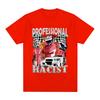 Professional Racer Graphic T-Shirt Funny Racing Meme Men's Fashion Vintage Short Sleeves T-shirts 100% Cotton Oversized T Shirts