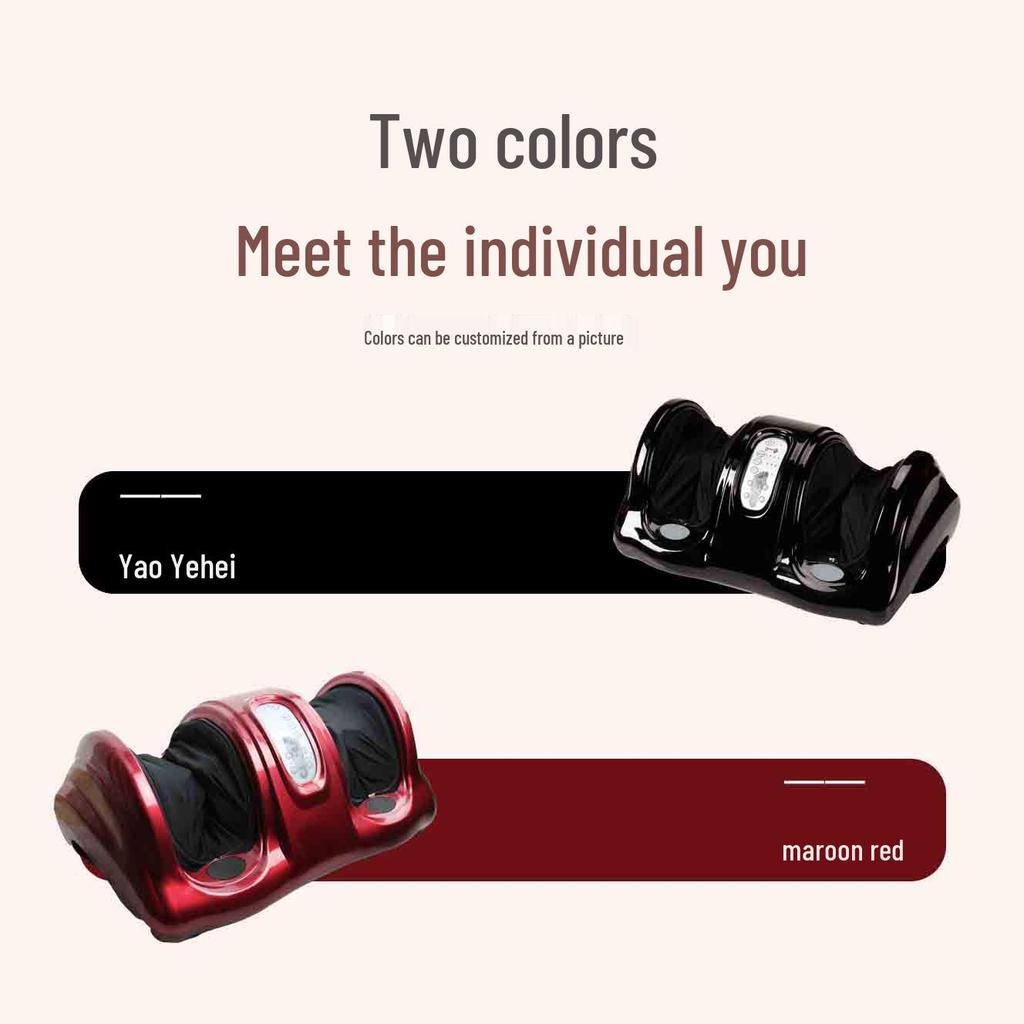 Electric Foot Massager: Heated Kneading for Acupoint Therapy