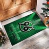 Hannover 96 Printed Crystal Velvet Rug Non‑Slip Crystal Velvet Carpet For Sofa Bedroom Indoor Home Decoration