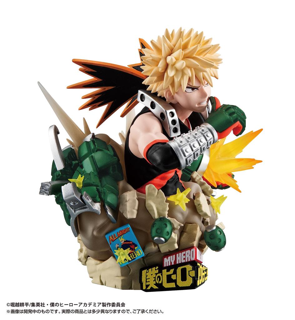 MegaHouse Petit Rama EX My Hero Academia of Approximately 95mm PVC Figure for Ages 15 and Up Type-Decision (Box 3) Pre-painted