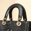 Crocodile Print High-End Women's Handbag and Crossbody Bag