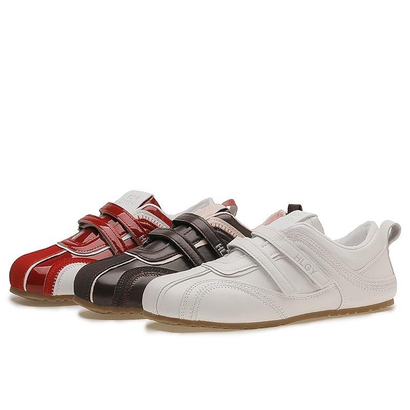 Modische vielseitige flache Einzelschuhe Damen neue Damenschuhe Sport Weichsohle Temperament Sport Freizeitschuhe