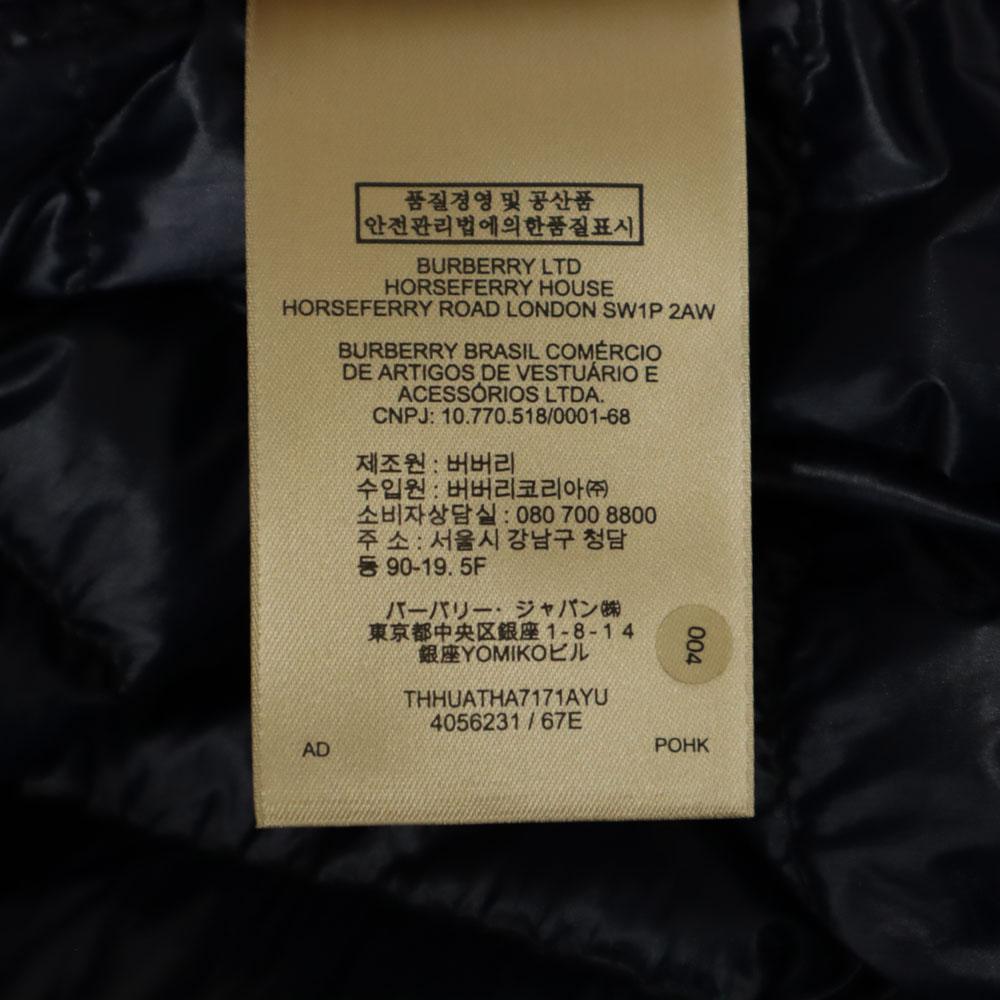 BURBERRY Batting jacket 48 Black series Compact storage possible Men's Used
