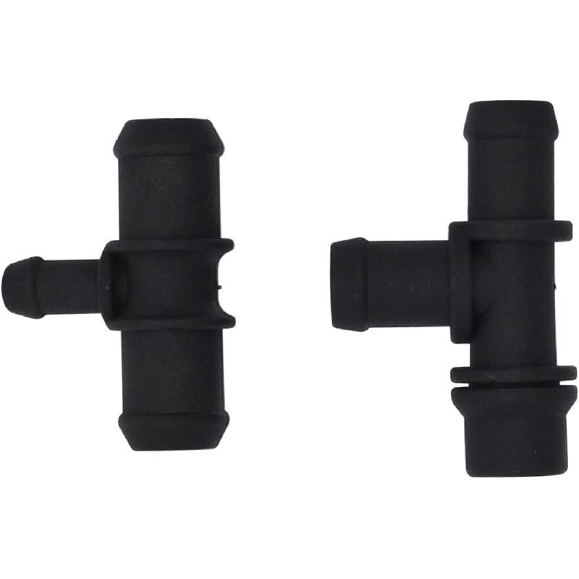 Hconcet 2PCS HVAC Heater Hose Tee Connector Fit Compatible with 2010-2013 Ford Transit Connect 2.0L 9T1Z18472C KH623 9T1Z-18472-C