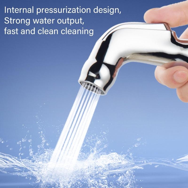 High Pressure Hand Held Bidet Sprays Bathroom Bidet Sprayer Multipurpose ABS Bidet Shower Sprayer for person Hygiene