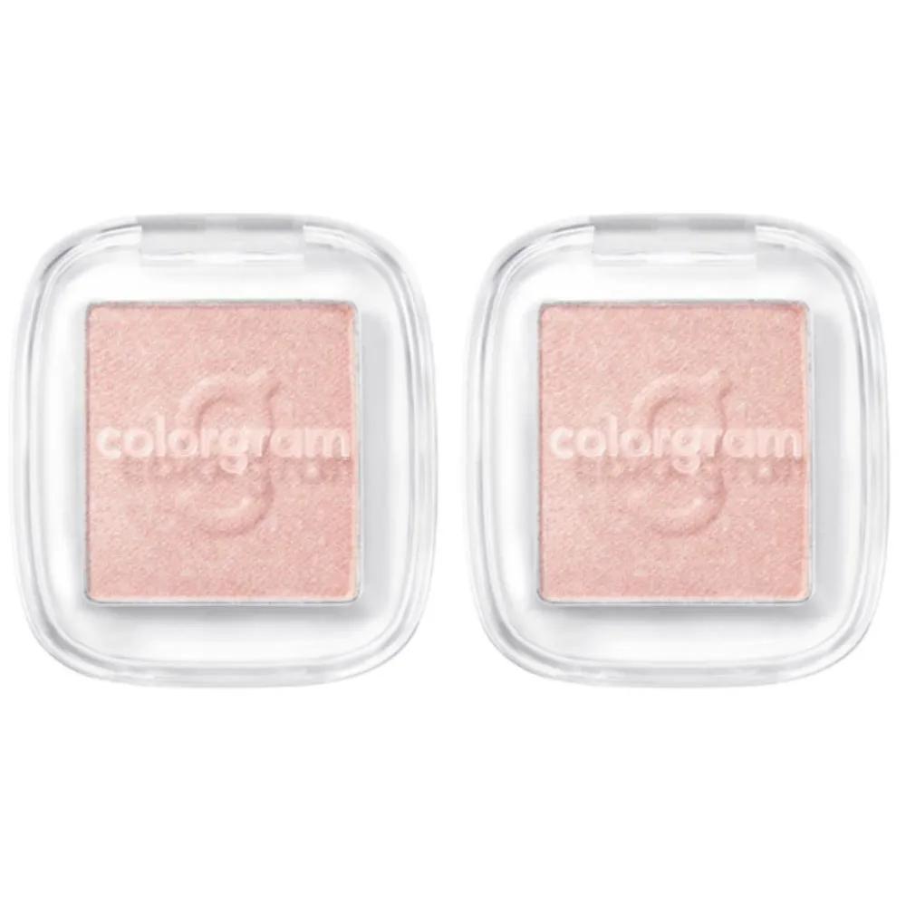 

Colorgram Одиночная кубическая тени для век с шиммером 06 Aegyo Beige x2