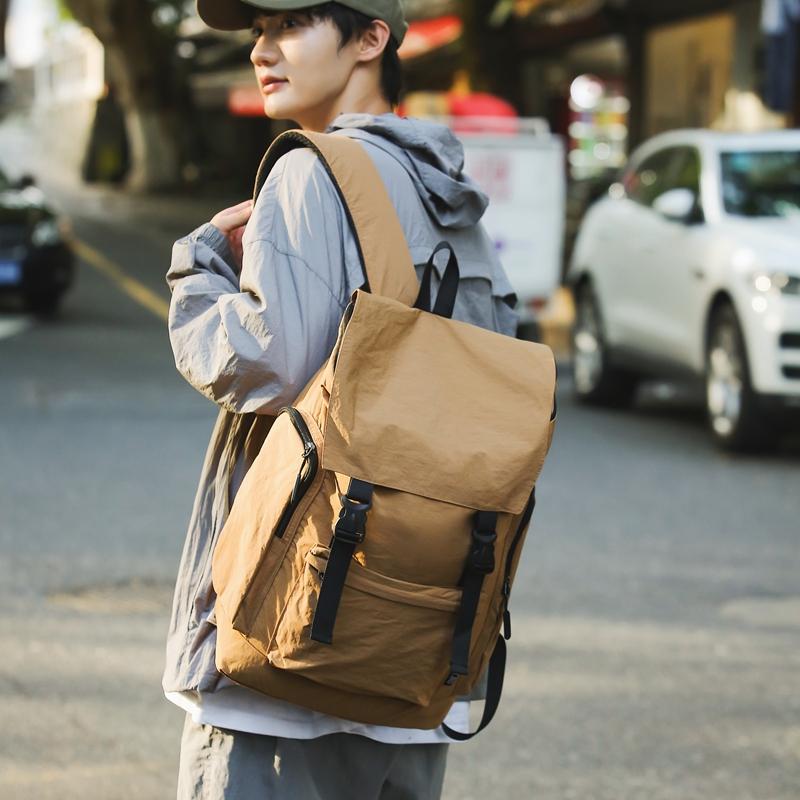 Однотонная школьная сумка для школьников — фото 16