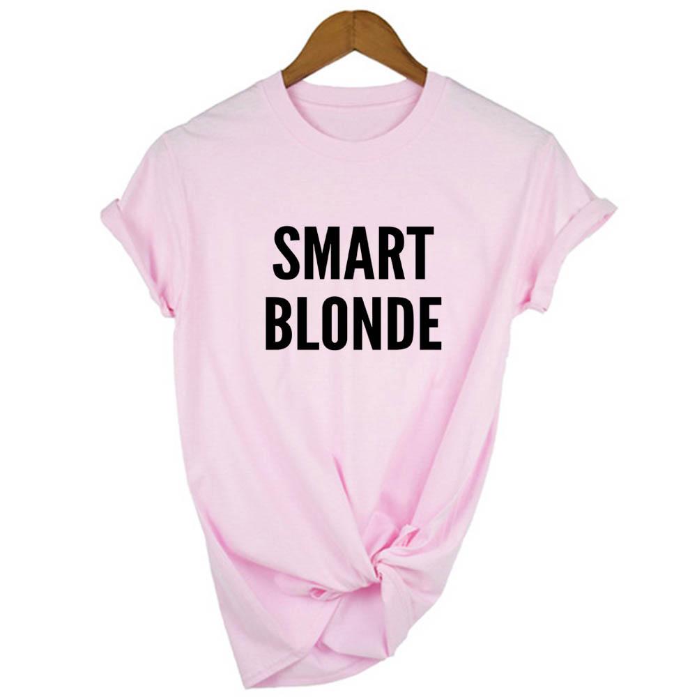 Fun Brunette Blonde Print Bbf Best Friends Sisters T Shirt Women Short Sleeve Graphic Tees