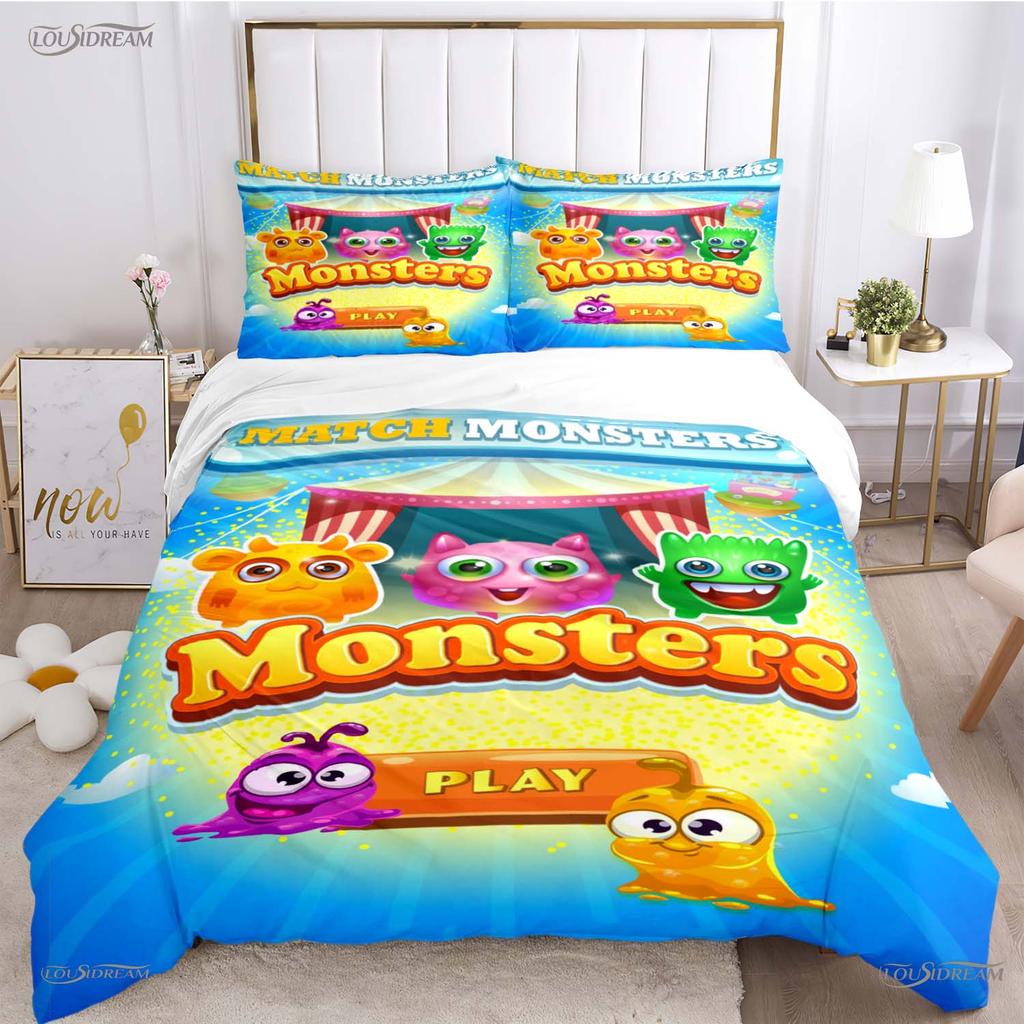 Comforter Funny My Singing Monster All Season Comforter Bedding Sets Soft And S Single/Double/Queen/King