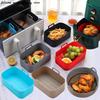 Silicone World Air Fryer Silicone Basket Silicone Mold Airfryer Oven Baking Tray Pizza Fried Chicken Basket Reusable Pan Liner