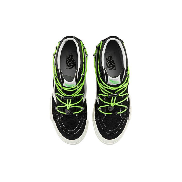 Vans Sk8 Echo Dx Fashion High-Top Skate Shoes Unisex Skate Shoes Black VN0A7Q5OB74