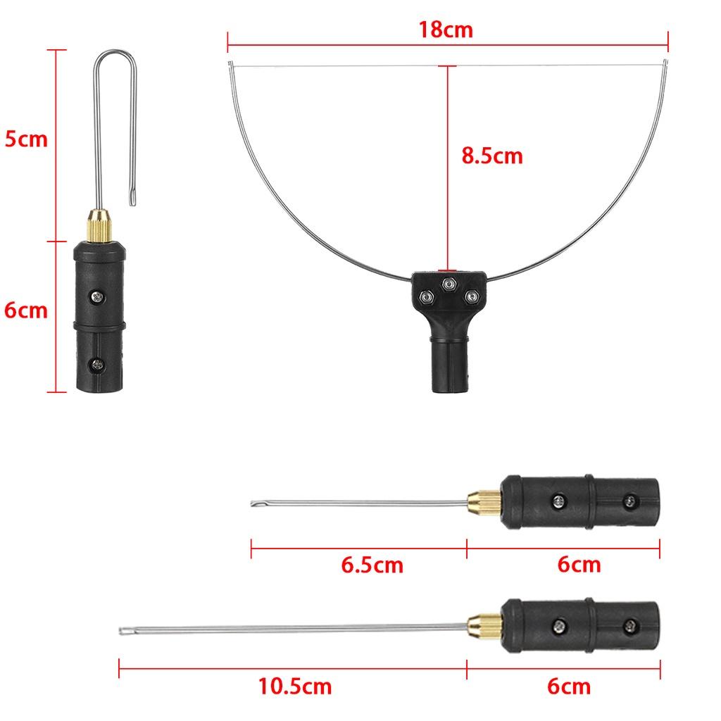Foam Cutter Cutting Machine Electric Cutting Pen Styrofoam Cutter with Adapter Hot Heating Wire DIY Handmade Crafts 9PCS