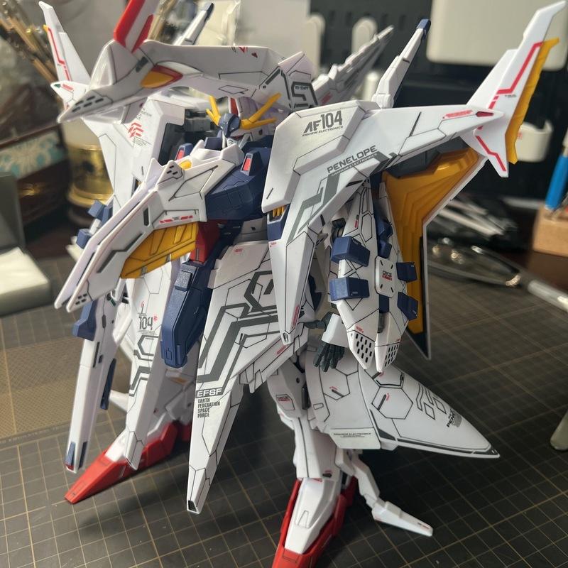 In Stock Ko Hg Rx-104Ff Penelope Action Figures 1/144 Assembly Model Kit U.C.0105 Anime Figure Collection Dolll Toys Gift