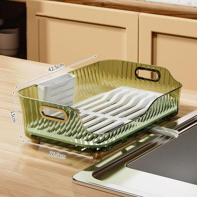 2023 New Kitchen Dishes Drain Storage Dish Cup Drying Mat Drainer Tray Non-Slip Pans for Tableware Anti-Scald Potholder