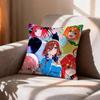 COOL TThe Quintessential Quintuplets   Pillow Case Pattern Printed Pillowcase For Living Room Sofa Cushion Cover